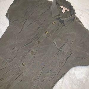 F21 Army Green Jumpsuit